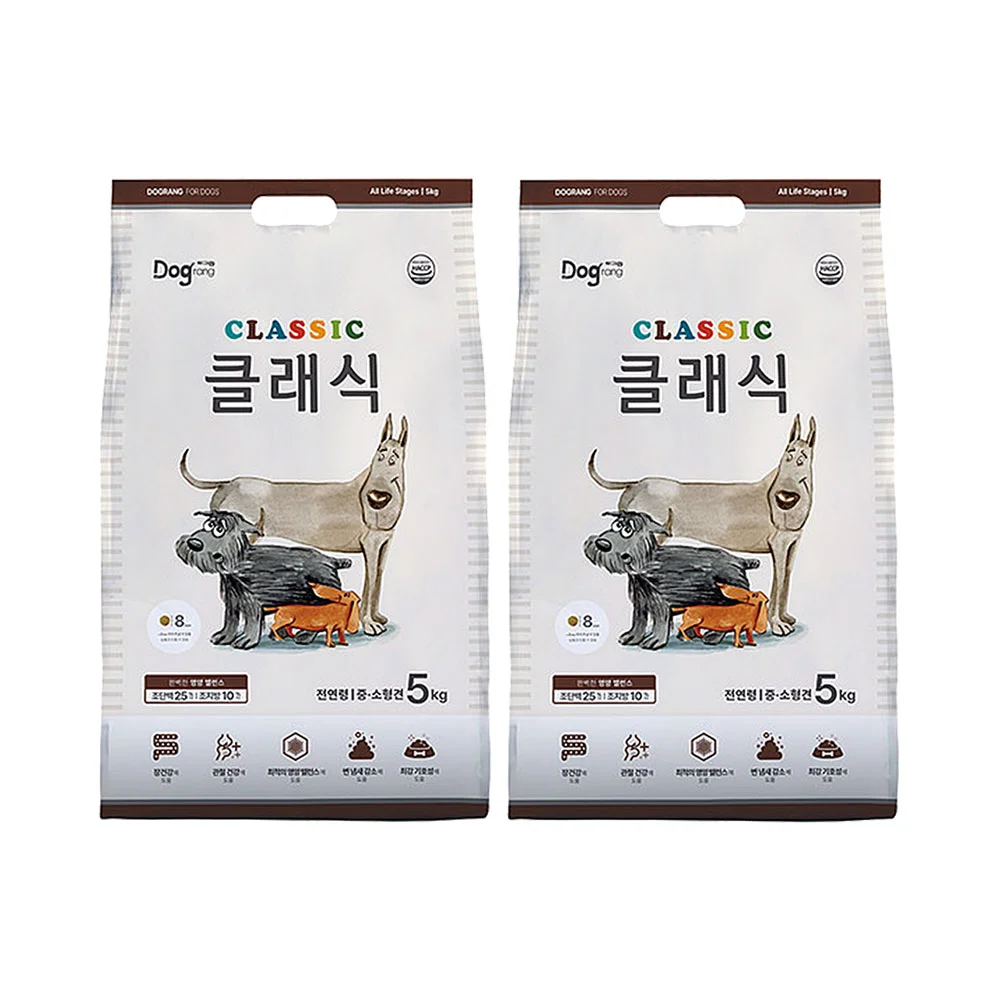도그랑 전연령 강아지 클래식 건식사료