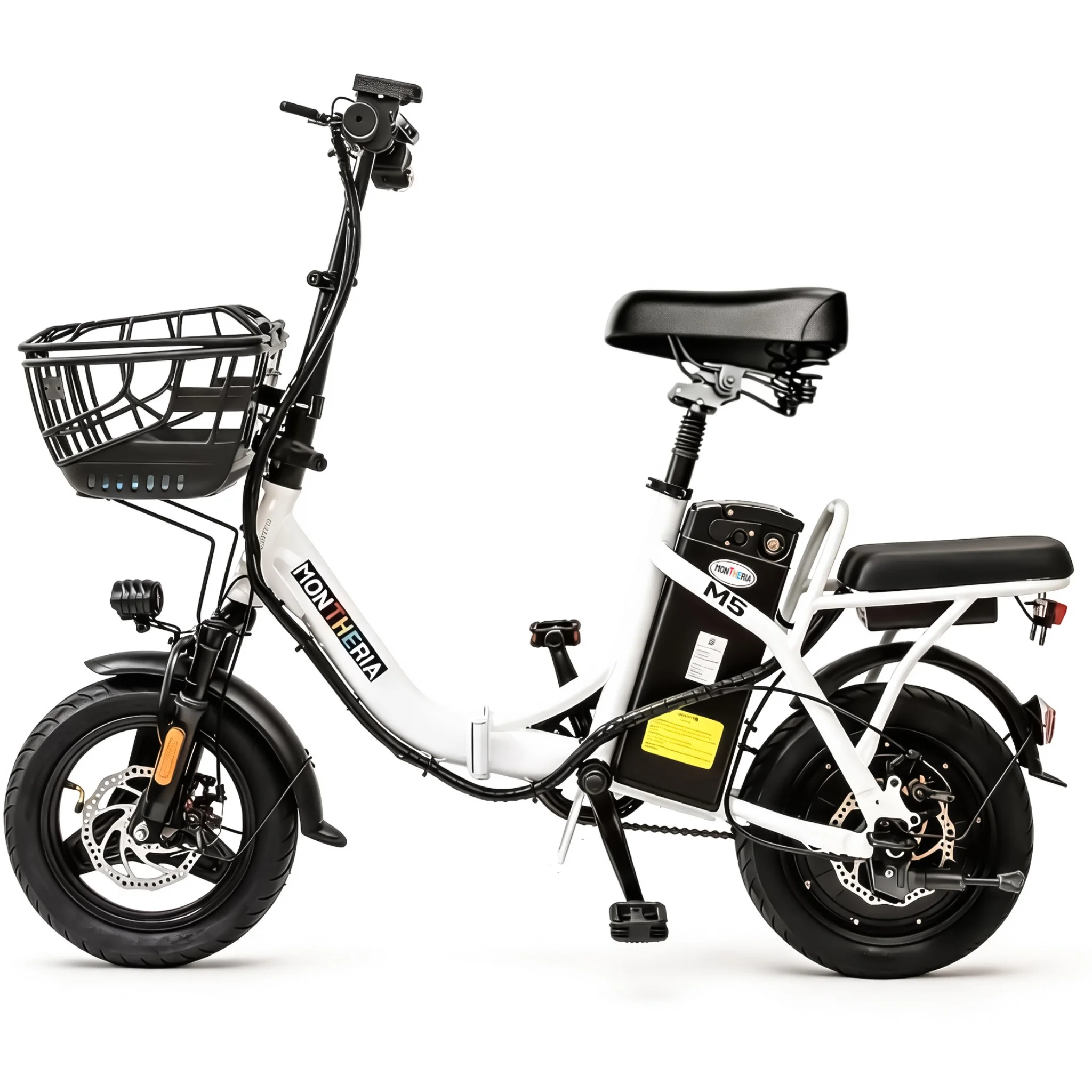 몬테리아 접이식 전기자전거 48V 500W 전동자전거 KCS 안전인증 A