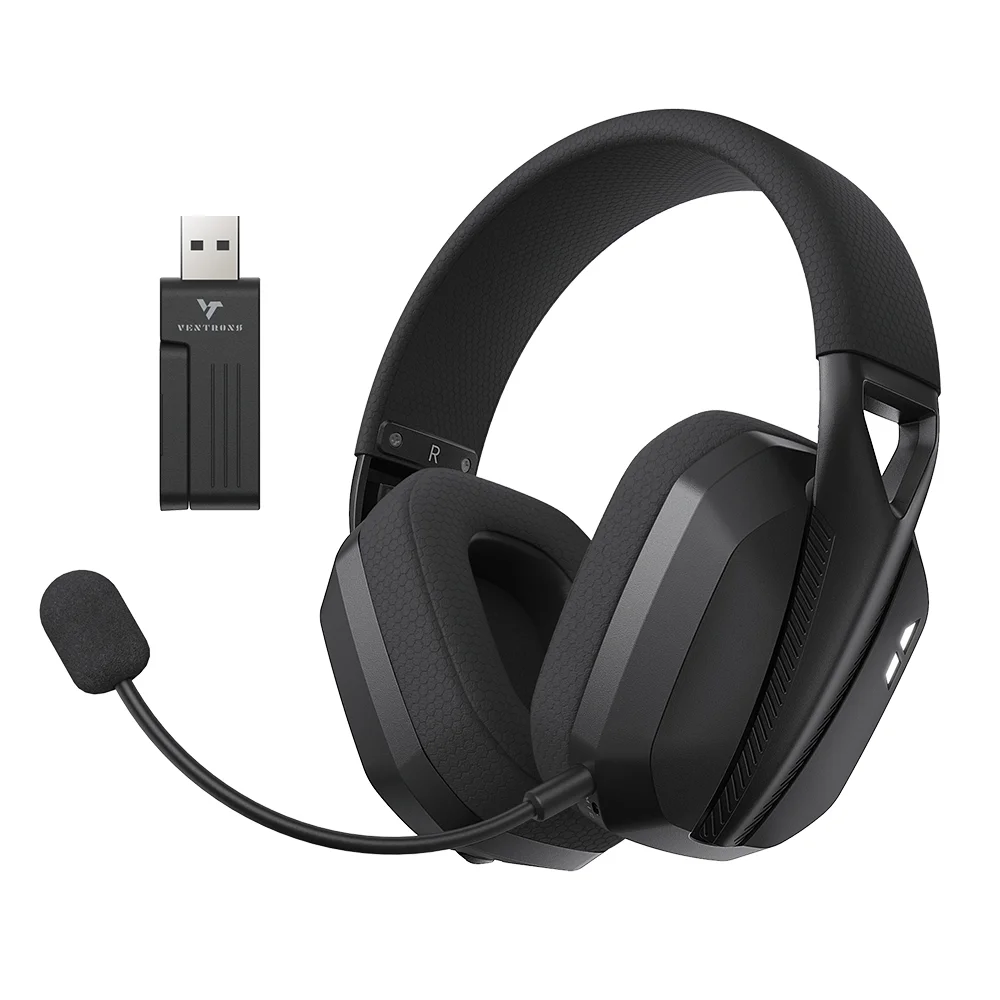 벤트론스 무선 게이밍 헤드셋 2.4G C타입 7.1가상채널 PC PS 게