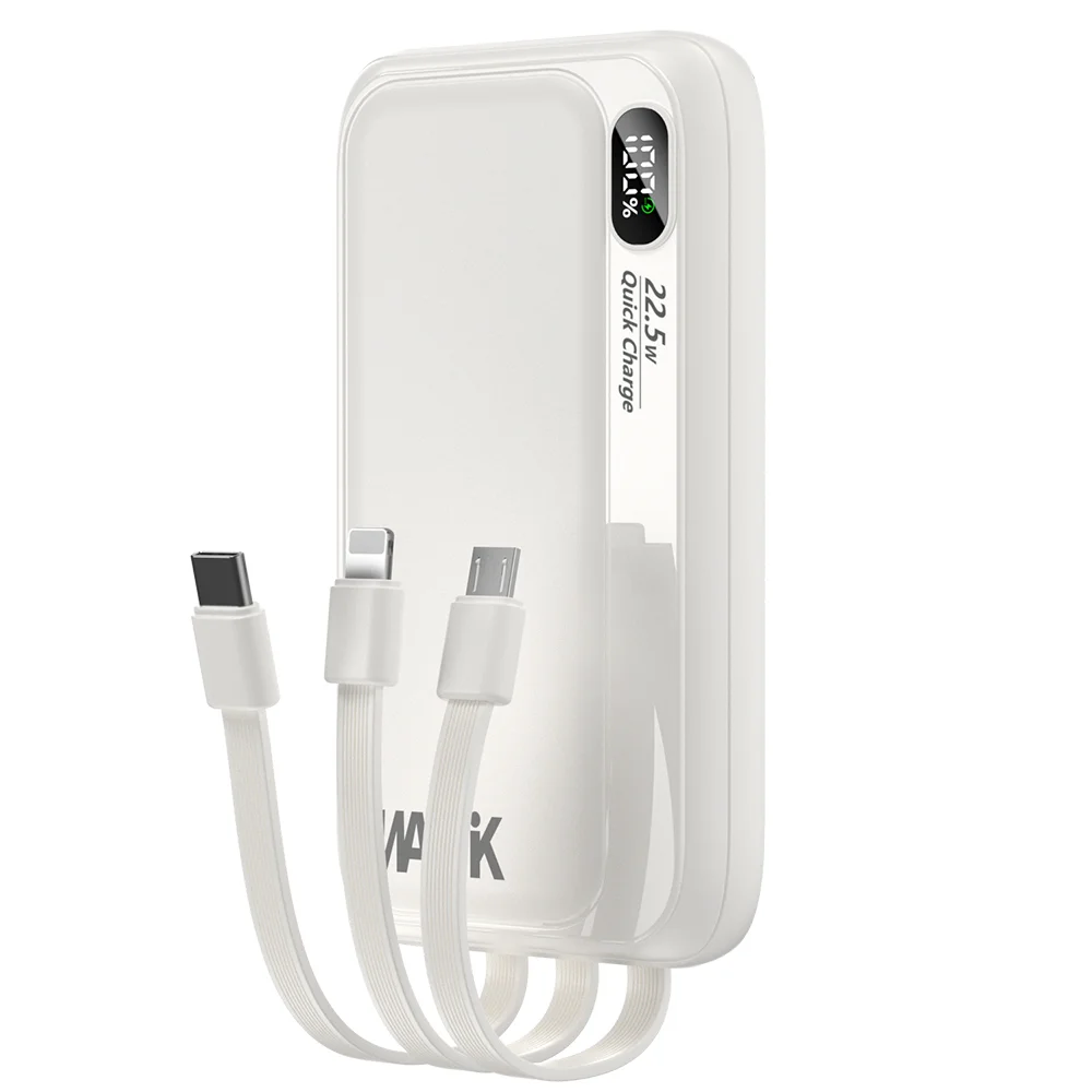 WAPIK PD 22.5W 일체형 대용량 보조배터리 고속충전 M1 100