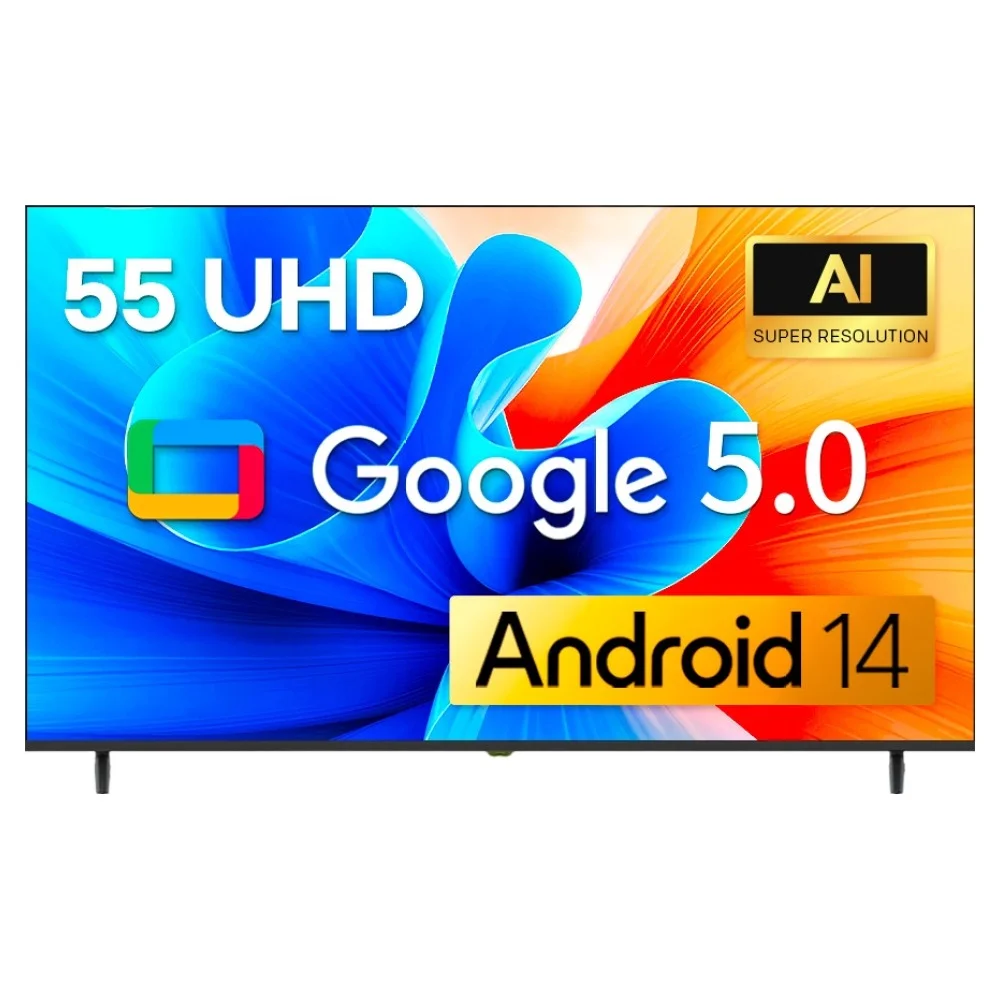 이스트라 4K UHD AI 맥스 구글 5.0 스마트 TV