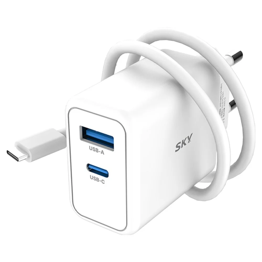 스카이 필 GaN 25W 초고속 충전기 + USB C to C 40W 충