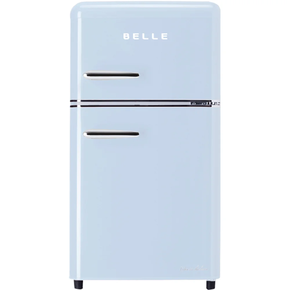 BELLE 레트로 글라스 83L 2도어 냉장고, RD09ASBH